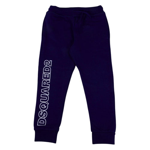 Navy Logo Sweat Bottoms
