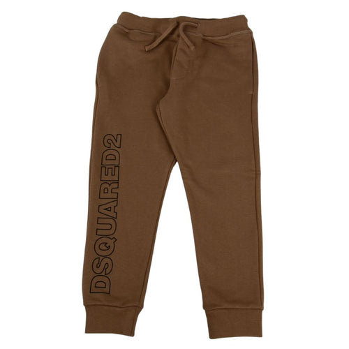 Brown Logo Sweat Bottoms