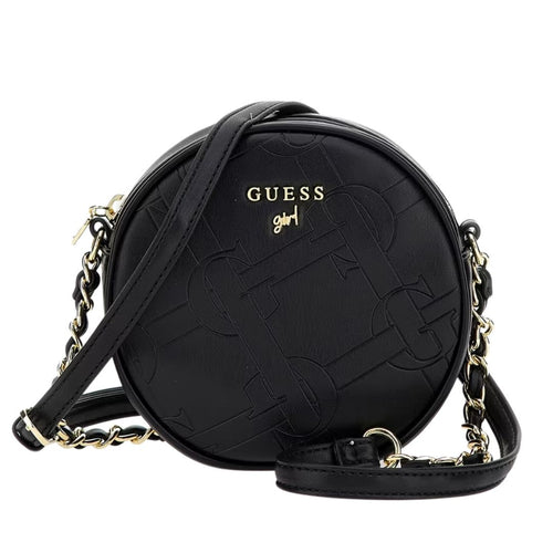 Black Round Crossbody Bag
