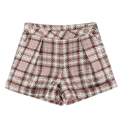 Checked 'Nita' Shorts