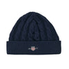 Navy Knitted Logo Hat