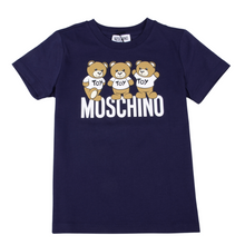 Load image into Gallery viewer, Navy Bear Logo T-Shirt