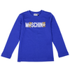 Blue LS Bear Logo T-Shirt