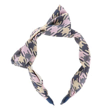 Load image into Gallery viewer, Houndstooth &#39;Lana&#39; Headband