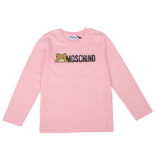 Load image into Gallery viewer, Pink LS Bear Logo T-Shirt