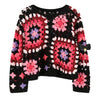Knitted Crochet 'Sheila' Jumper