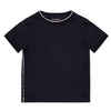 Navy Side Stripe T-Shirt