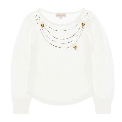 Ivory 'Katty' Chain Top