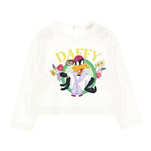 Load image into Gallery viewer, Ivory &#39;Daffy&#39; Boxy T-Shirt