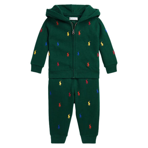 Green Multi Pony Tracksuit