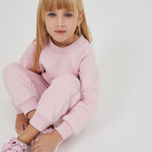 Load image into Gallery viewer, Pink Rhinestone Logo Tracksuit