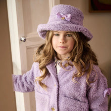 Load image into Gallery viewer, Lilac &#39;Maude&#39; Fleece Hat