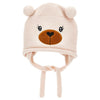 Pink Bear Knitted Hat