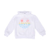 Girls White Hoodie