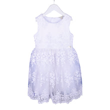 Load image into Gallery viewer, White Tulle Lace Dress
