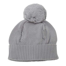 Load image into Gallery viewer, Grey Bobble Hat