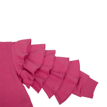 Load image into Gallery viewer, Pink Layered Sleeve Sweat Top