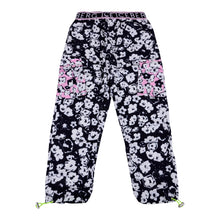 Load image into Gallery viewer, Black Floral Combat Jogger