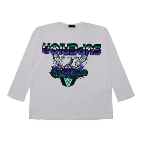 White Superior Oversized T-Shirt