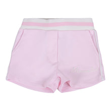 Load image into Gallery viewer, Monnalisa Girls Pale Pink Sweat Shorts
