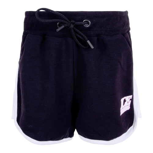 Girls Black Sweat Shorts