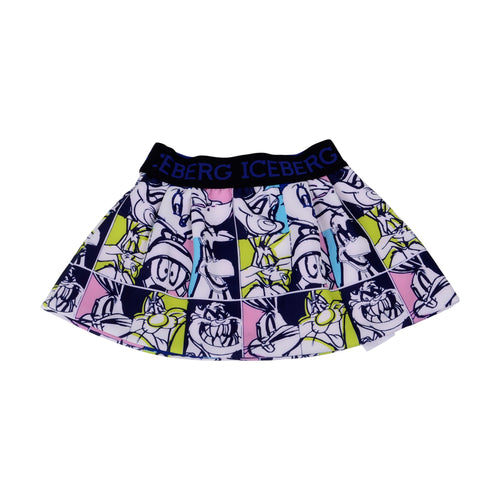 Navy Looney Tunes Skirt