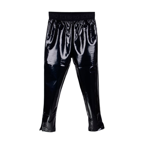 Black PU Leggings