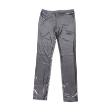 Load image into Gallery viewer, Pewter Wet Look  Leggings