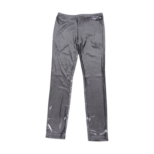 Pewter Wet Look  Leggings