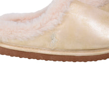 Load image into Gallery viewer, Gold &amp; Cream Slippers