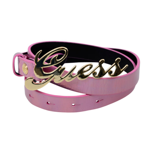 Pink 'Logo' Belt