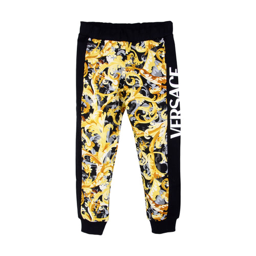 Black & Gold Barocco Joggers