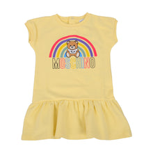 Load image into Gallery viewer, Yellow Rainbow Baby Dress