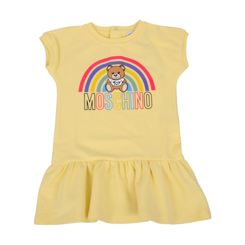 Yellow Rainbow Baby Dress