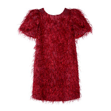 Load image into Gallery viewer, Red Fringed Dress