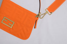 Load image into Gallery viewer, White &amp; Orange Bag T-Shirt