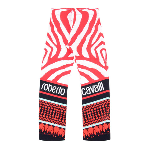 Orange Zebra Print Leggings