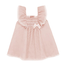 Load image into Gallery viewer, Dusky Pink Smocked Dress