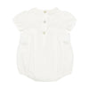 Ivory Bow & Lace Shortie