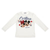 Ivory 'Cortina' Minnie & Mickey Top