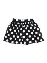 Load image into Gallery viewer, Black Netted Polka Dot Skirt