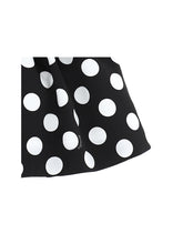 Load image into Gallery viewer, Black Netted Polka Dot Skirt