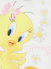 White & Pink Oversized Tweety T-Shirt