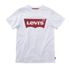 Boys White Batwing Logo T-Shirt