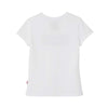 Girls White Batwing Logo T-Shirt