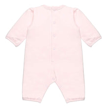 Load image into Gallery viewer, Pink Heart Footless Babygrow &amp; Headband