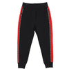 Black & Red Studded Sweat Pants