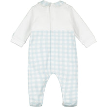 Load image into Gallery viewer, Blue Check Babygrow