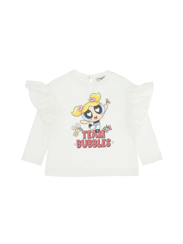 Ivory 'Team Bubbles' Top