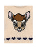 Beige Knitted Bambi Jumper